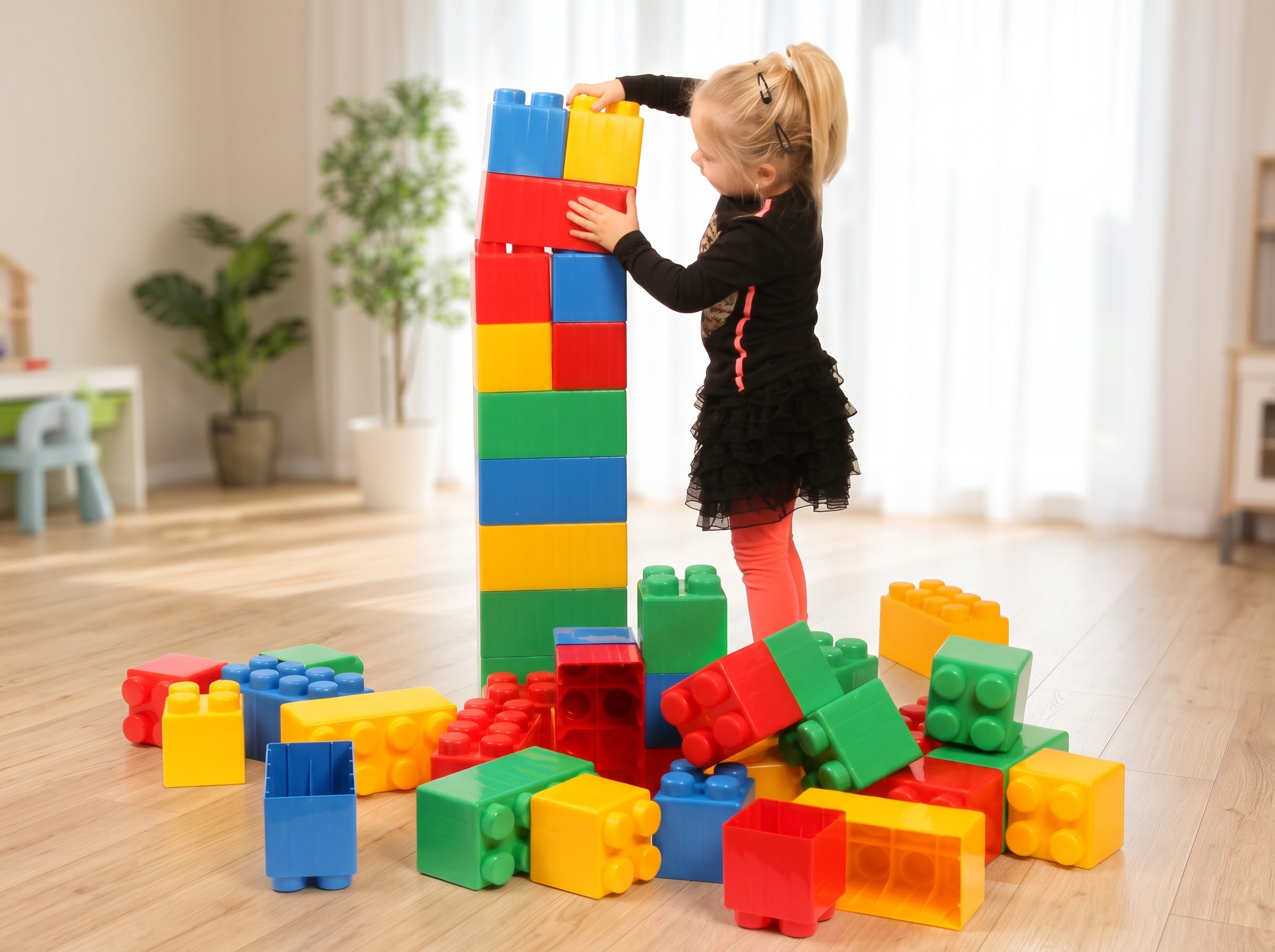 Jeu Blocs de construction XXL (90 blocs) en location