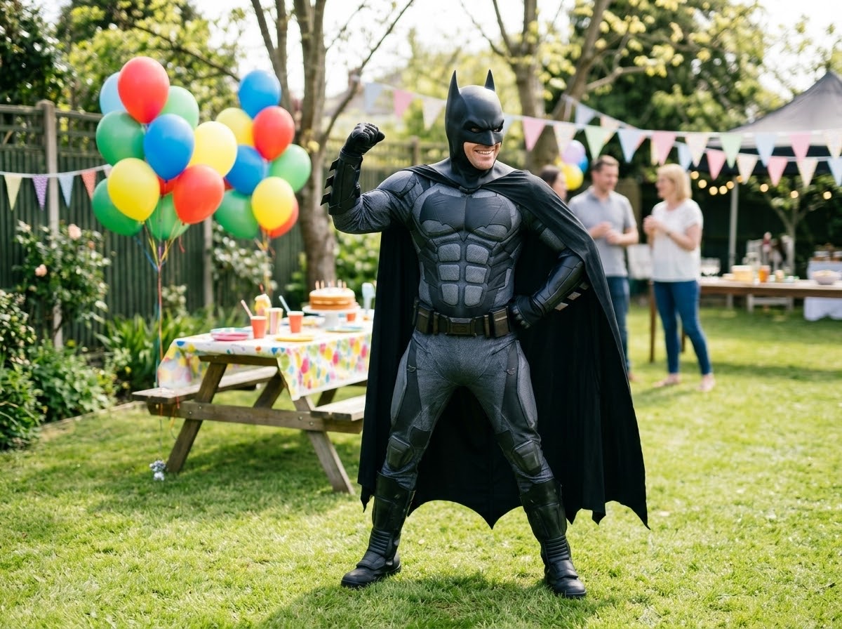 Costume de mascotte Batman