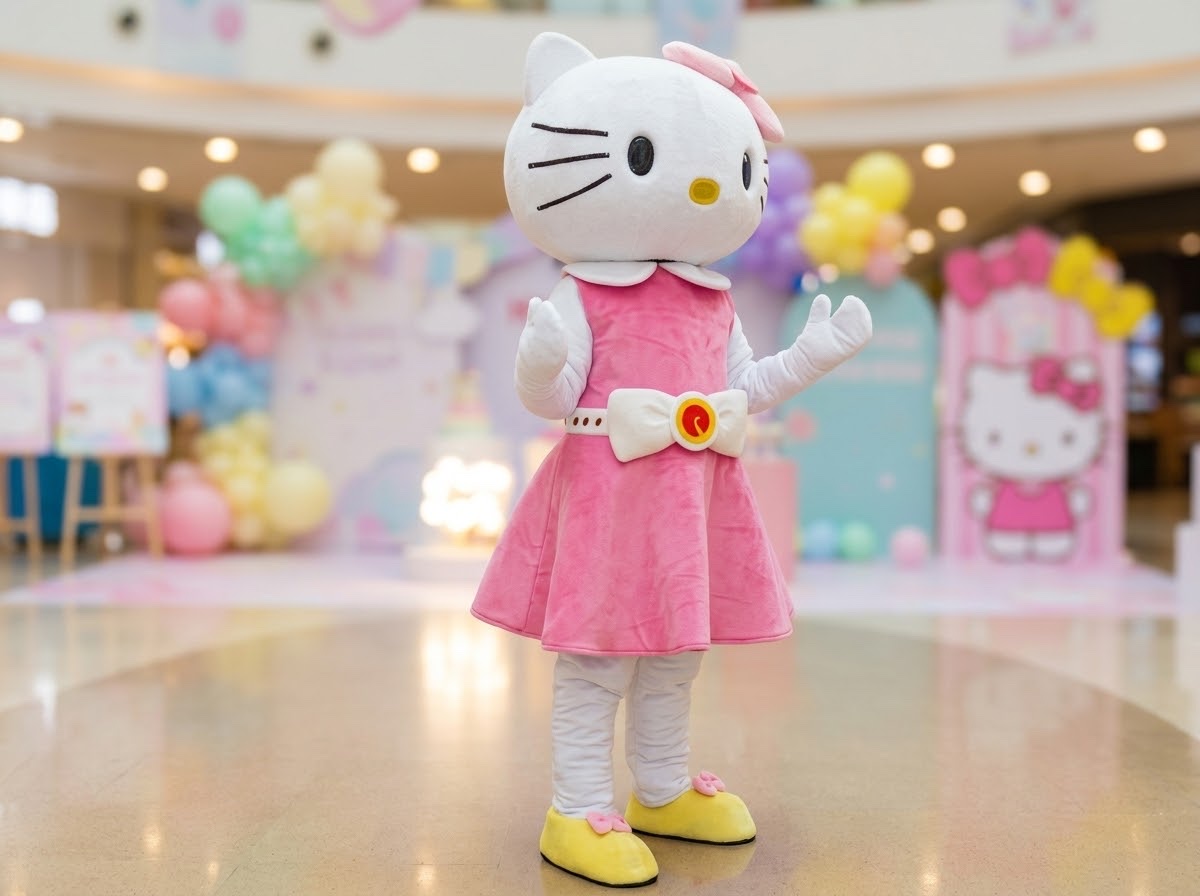 Costume de mascotte Hello Kitty