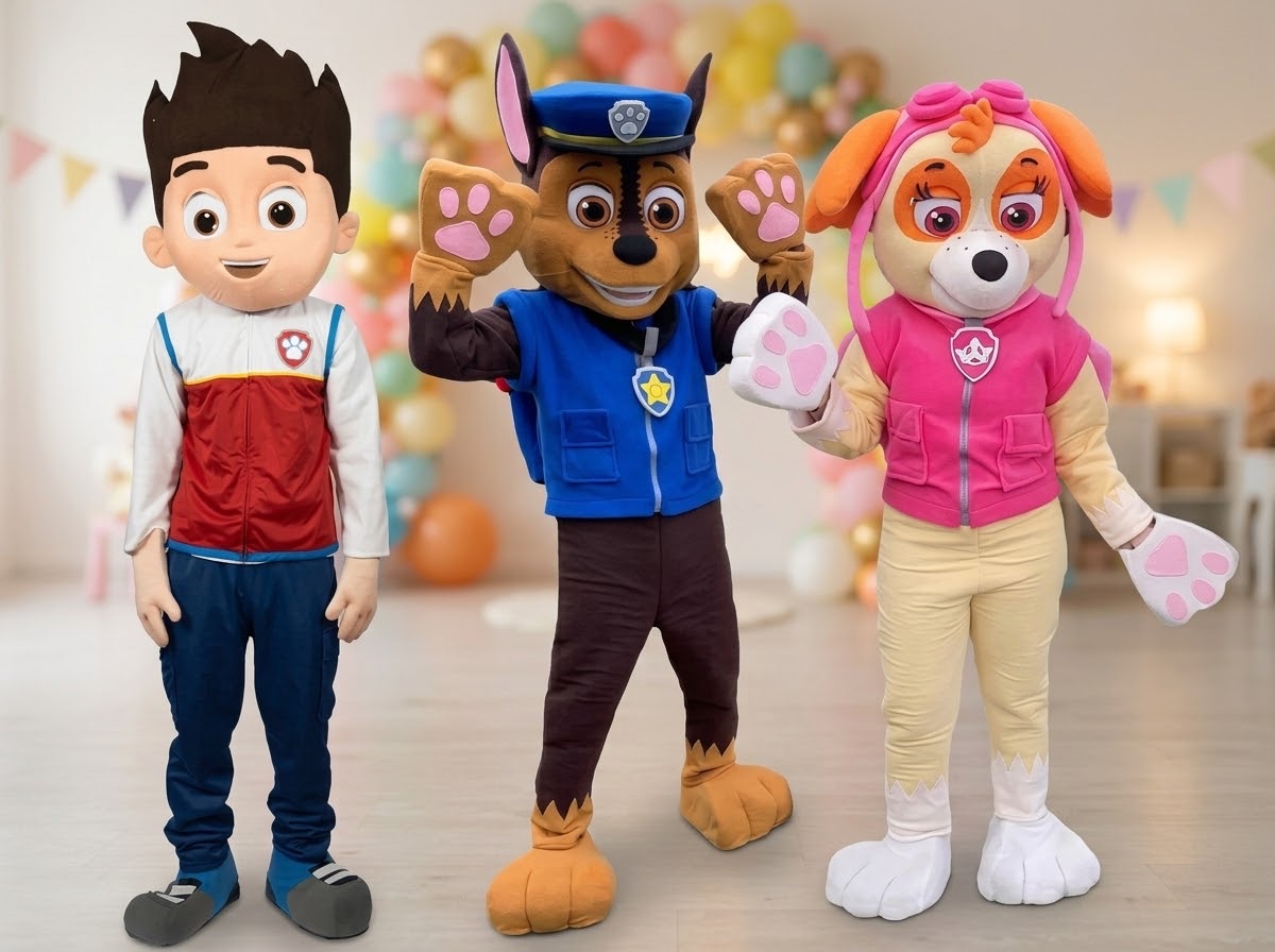 Costume de mascotte Pat' Patrouille